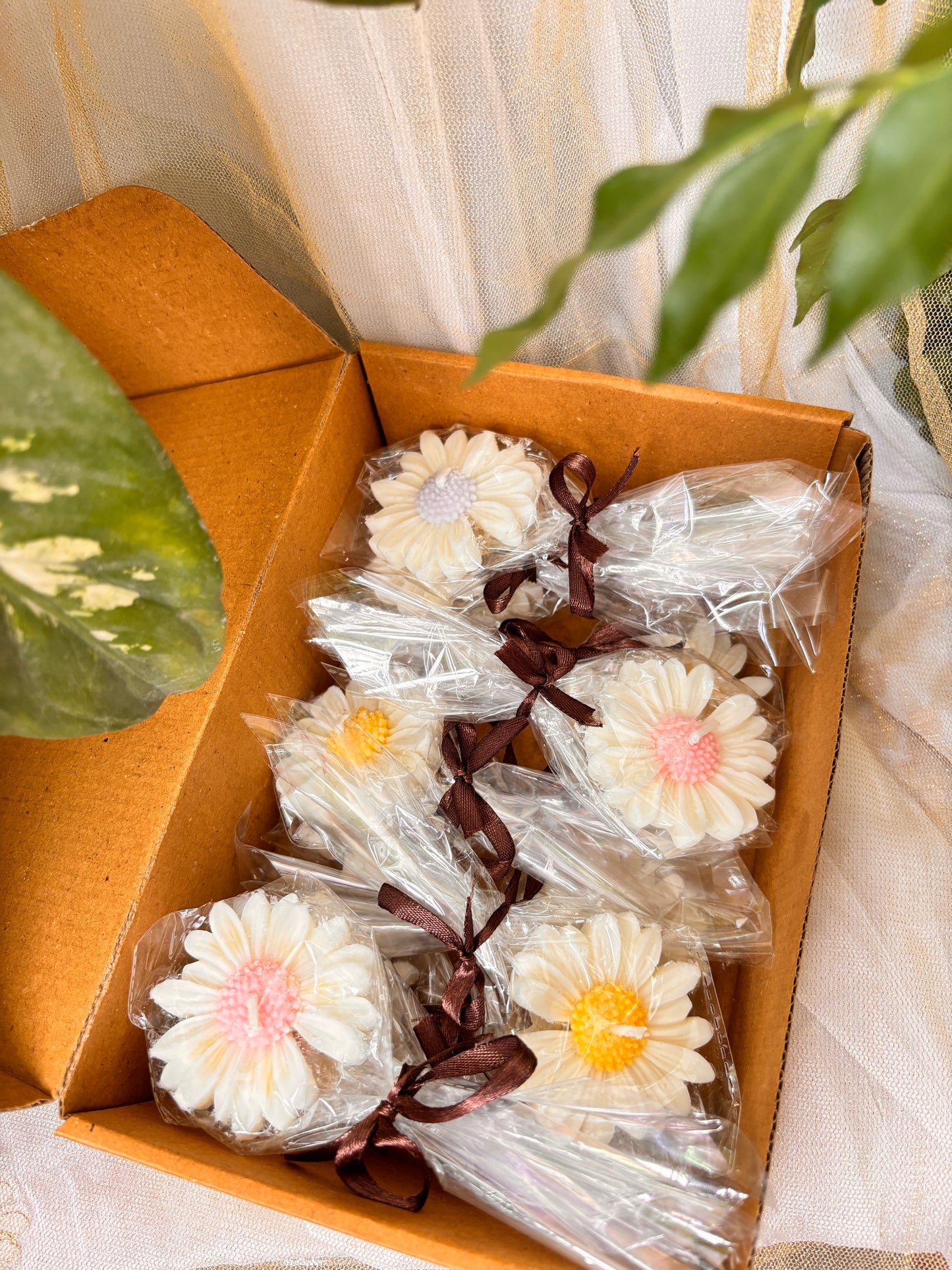 Daisy Floating Candles – Pack of 12